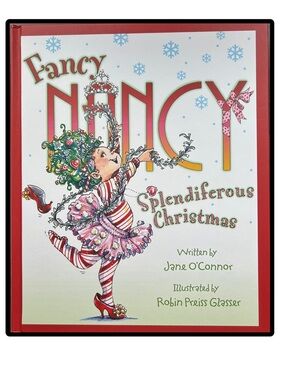 BUNDLE & SAVE 🎄Large Fancy Nancy Splendiferous Christmas Hardcover Jane O'Connor